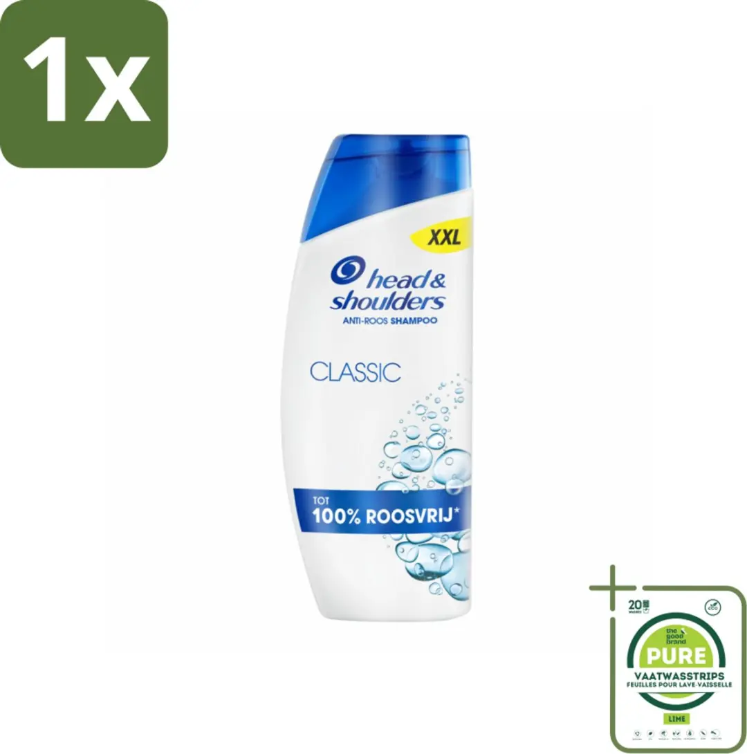 Head & Shoulders Classic Shampoo 625ml