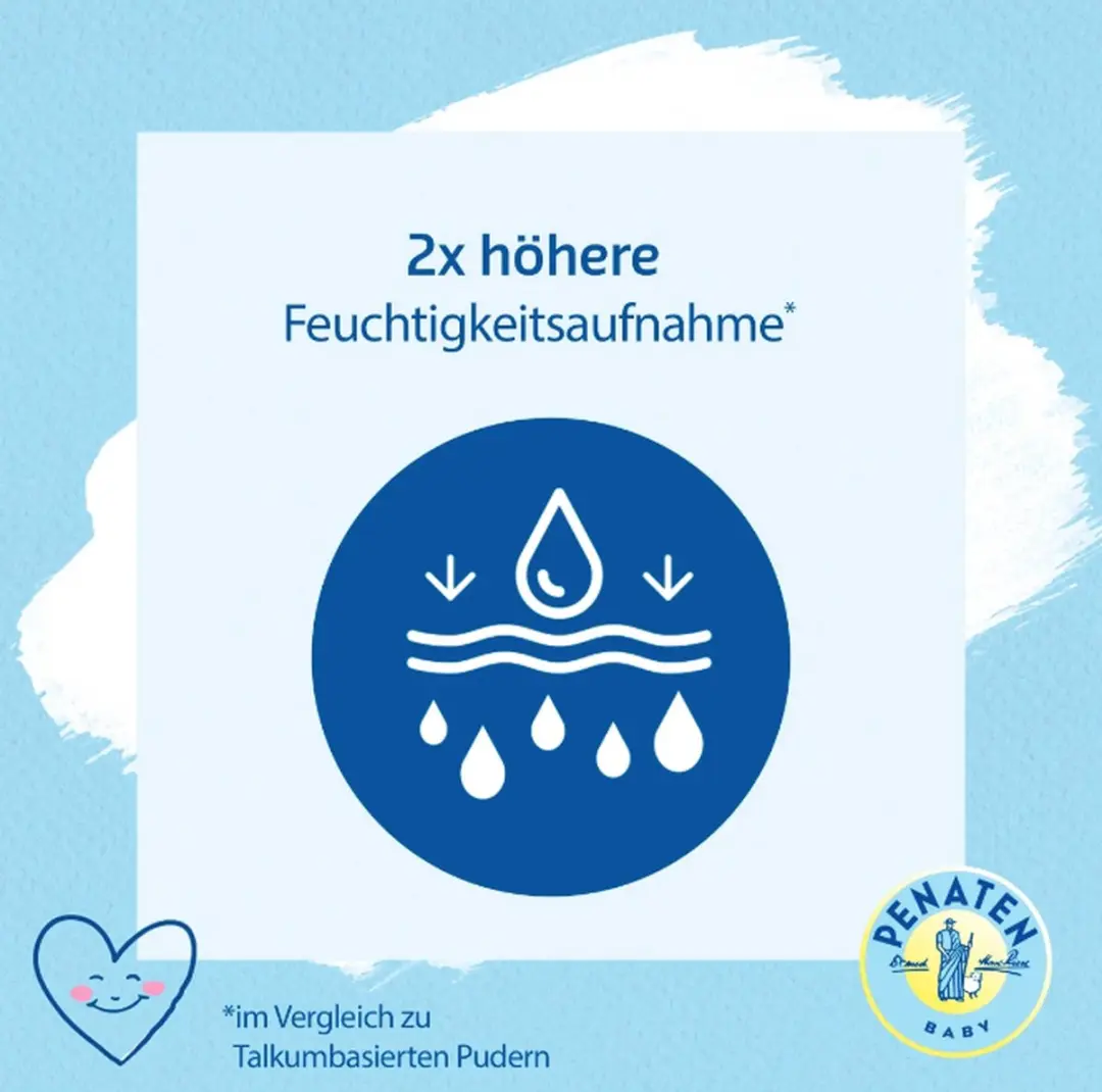 Penaten Baby Natuurlijk Poeder 100g - Aloë Vera & Vitaminen