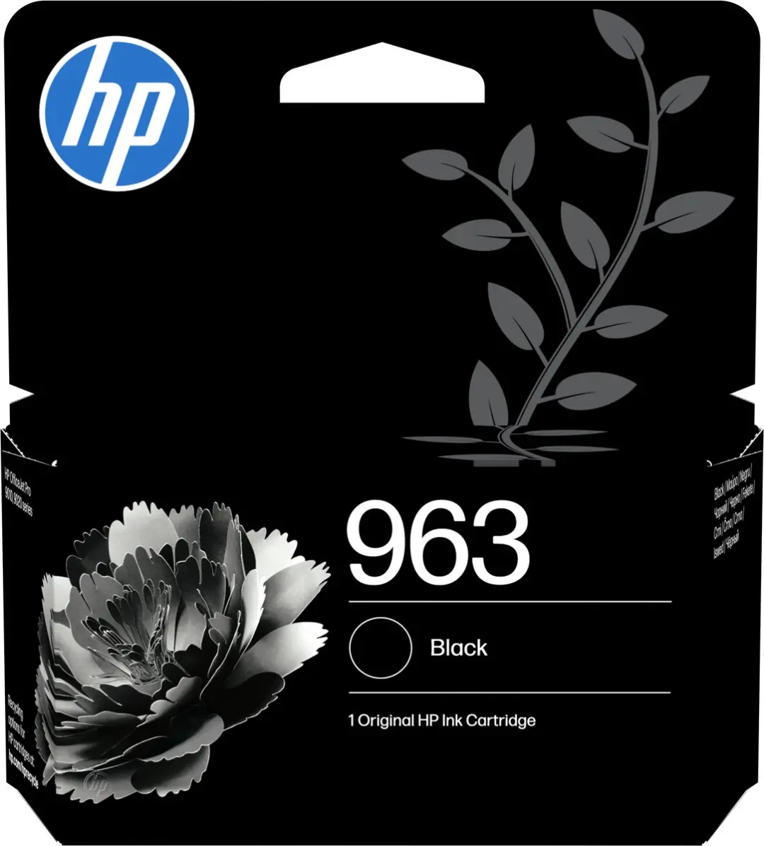 HP 963 Inktcartridge Zwart 3JA26AE