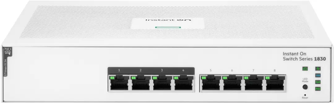 HP Aruba Instant On 1830 JL811A Switch 8G PoE