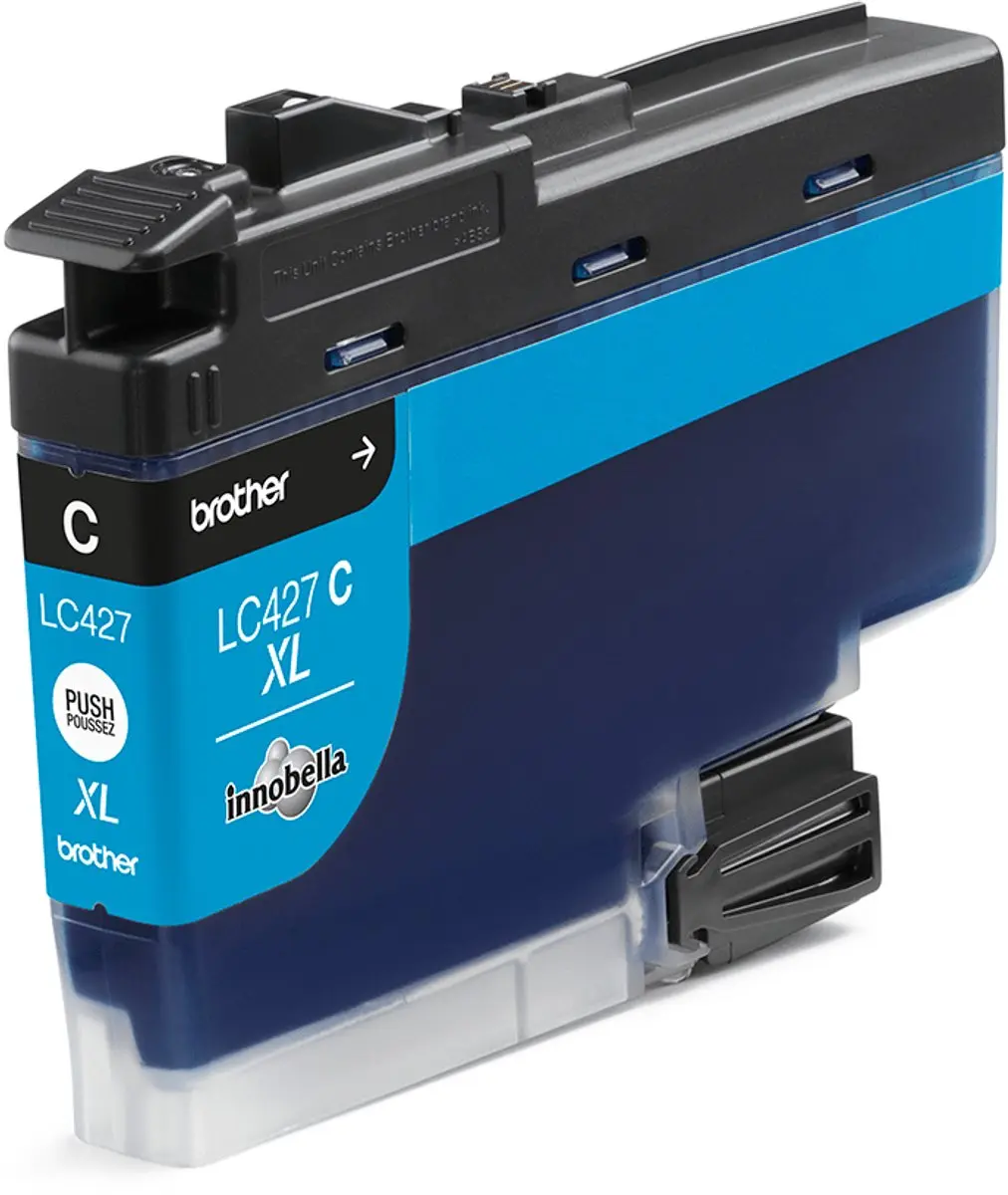 Brother LC-427XLC Inktcartridge - Cyaan - XL - afbeelding 3 van 4