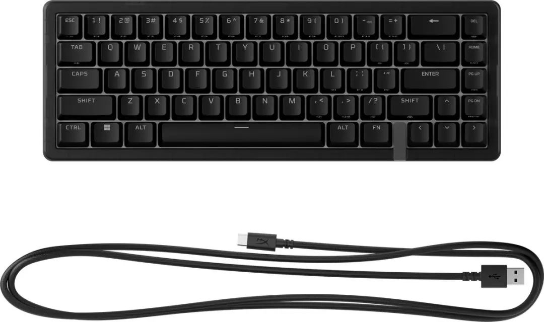 HyperX Origins 2 Pro BN7S3AA#ABA Gamingtoetsenbord - Zwart - RGB per toets