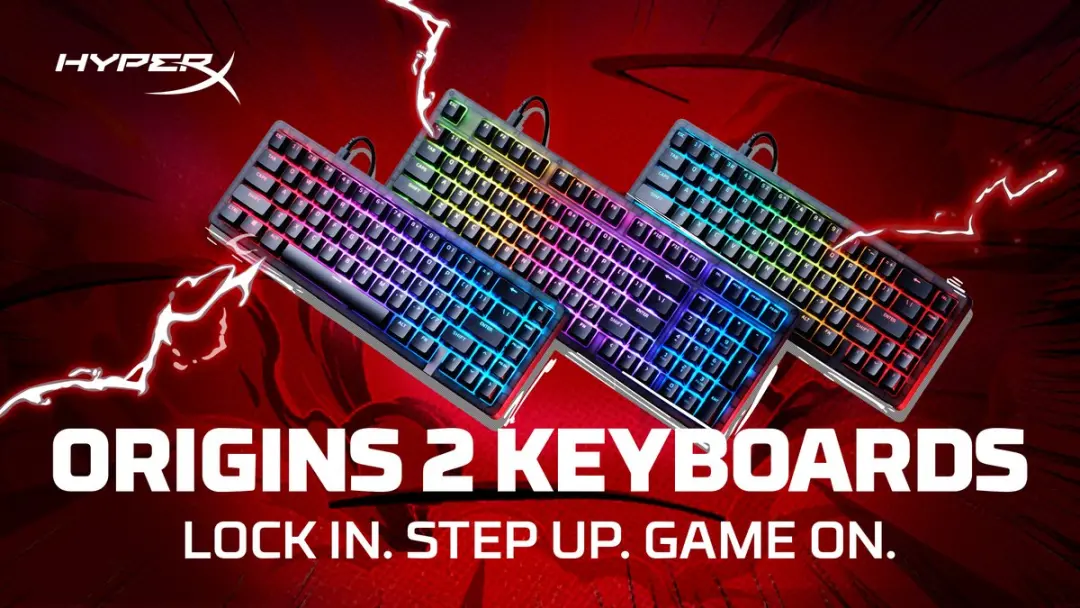 HyperX Origins 2 Pro BN7S3AA#ABA Gamingtoetsenbord - Zwart - RGB per toets