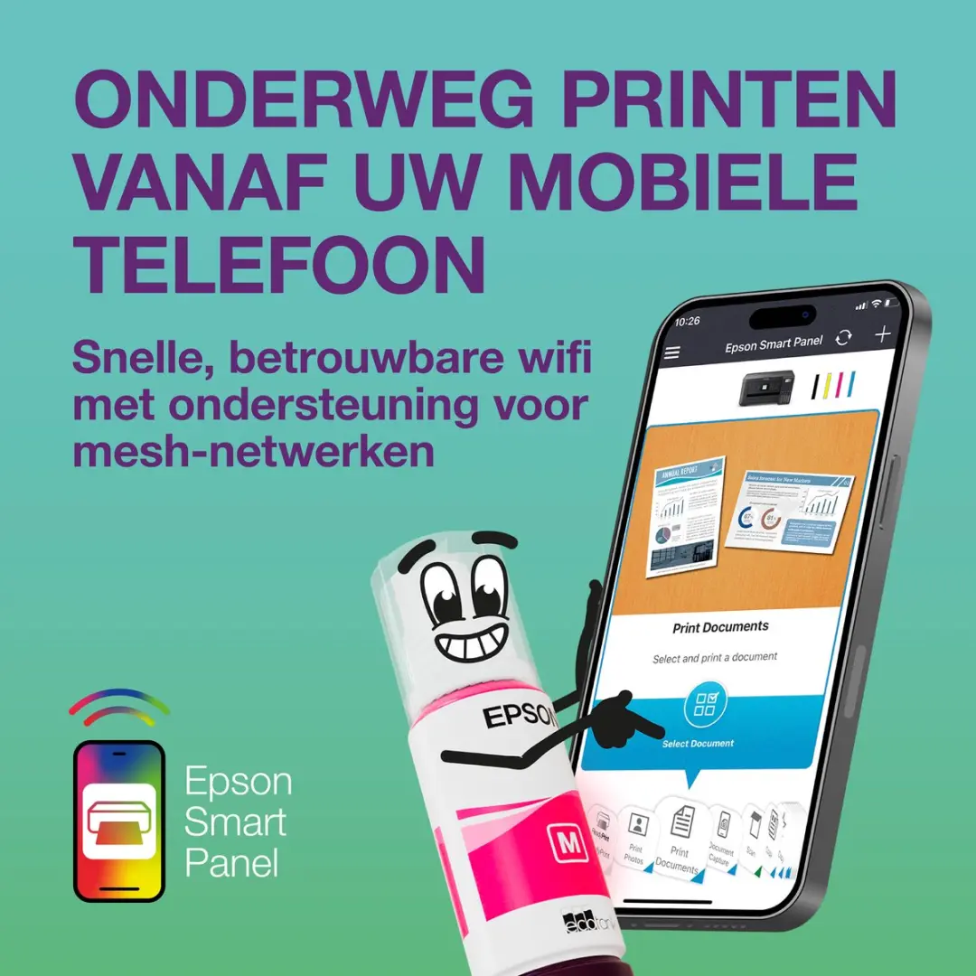 Epson EcoTank ET-2911 Inkjetprinter - A4 - Wifi
