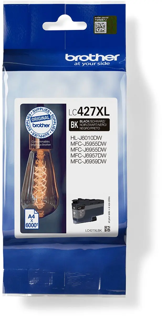 Brother LC-427XLBK Inktcartridge