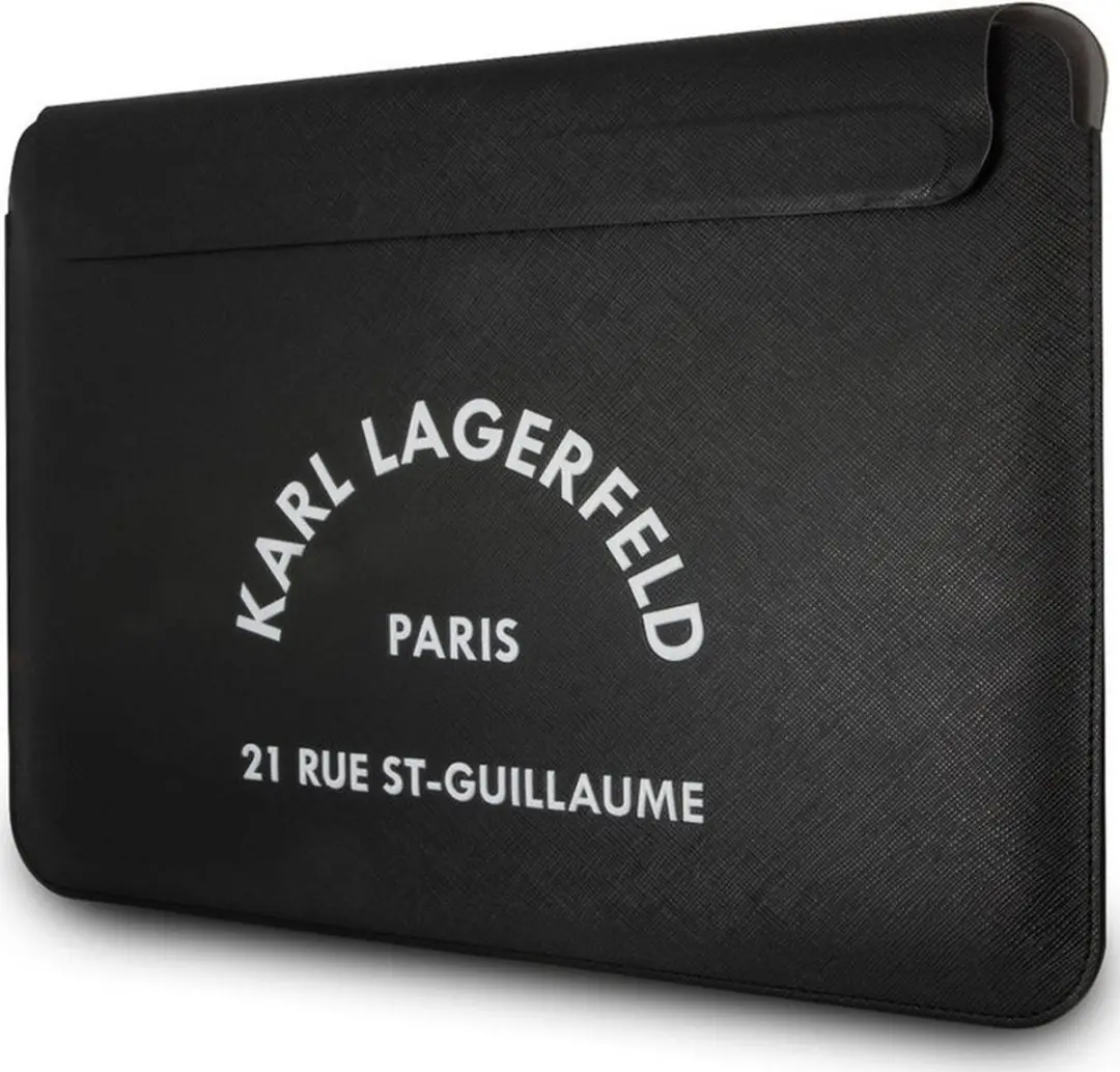 Karl Lagerfeld Rue de St. Guillaume Laptoptas 13.3" - Zwart