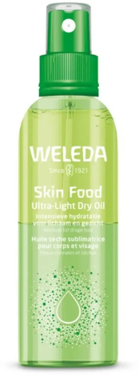 Weleda Skin Food Ultra-Light Droog Olie - 2x100ml