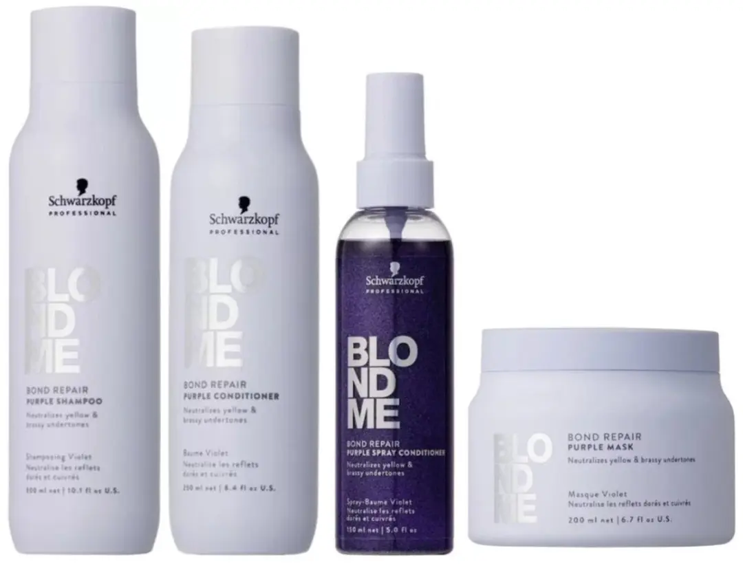 Schwarzkopf BLONDME Purple Toning Set