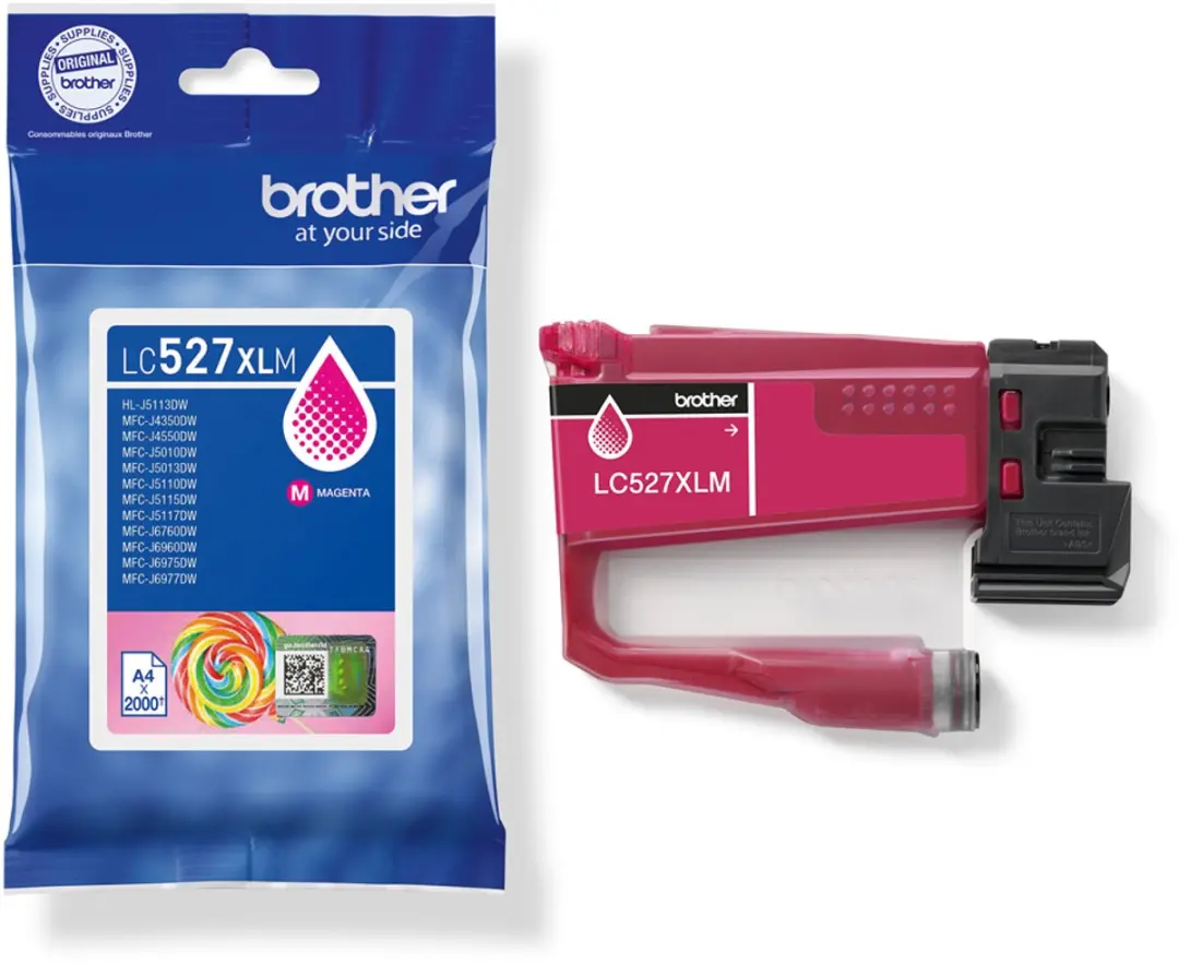Brother LC527XLM Inktcartridge Magenta - XL