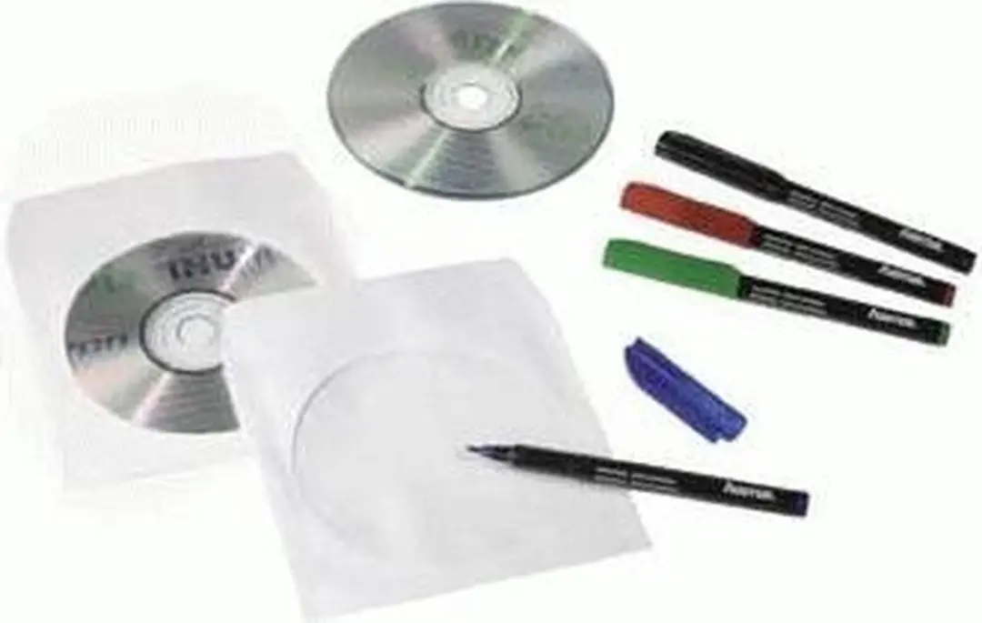 Hama Cd/Dvd Beschermhoezen Wit 100 Stuks - MPN 00051174