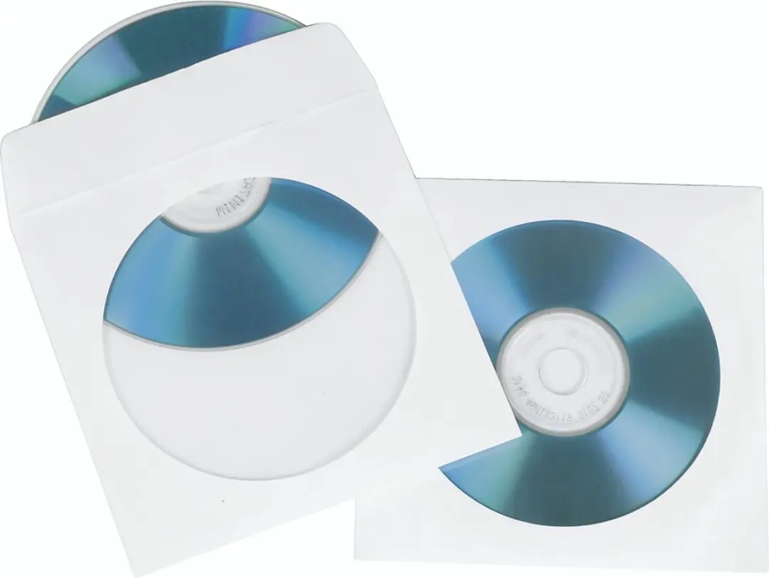 Hama Cd/Dvd Beschermhoezen Wit 100 Stuks