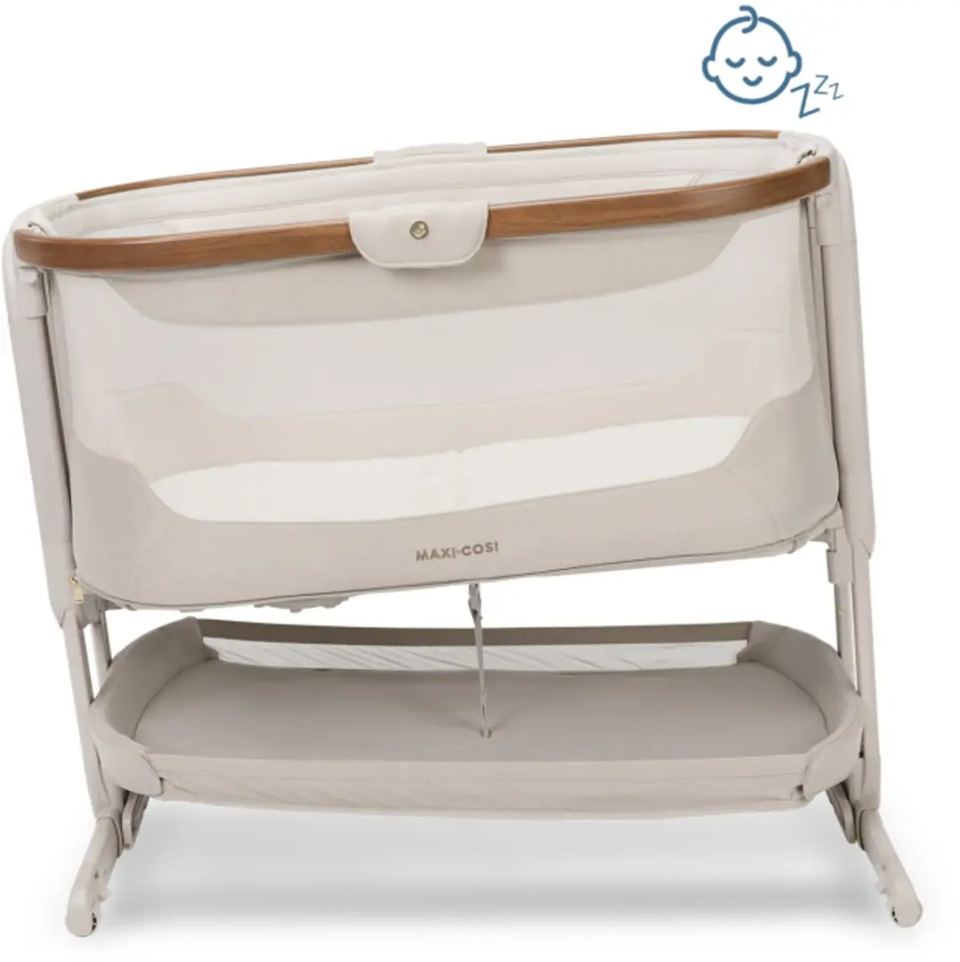 Maxi-Cosi Iora Pro Co-sleeper Elegance Beige - inklapbaar
