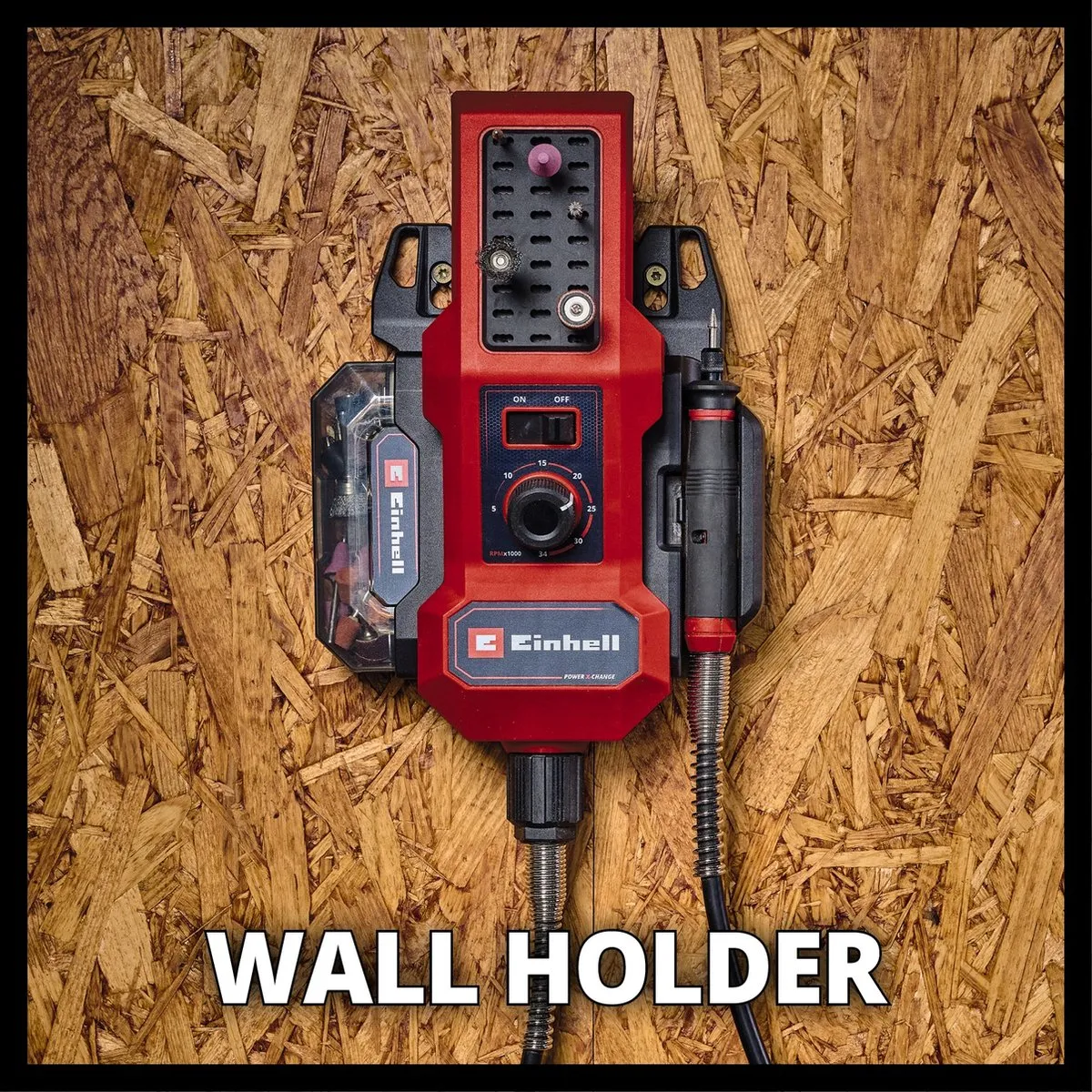 Einhell TE-MT 18/34 Li Solo Accu Multitool - 55-delig Accessoireset