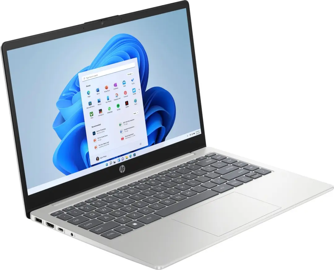 HP Laptop 14-ep1750ndx - 14" - Core i5 - 8GB/512GB SSD - Zilver