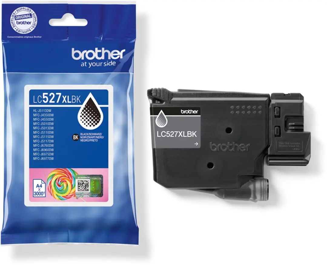 Brother LC527XLBK Inktcartridge - Zwart