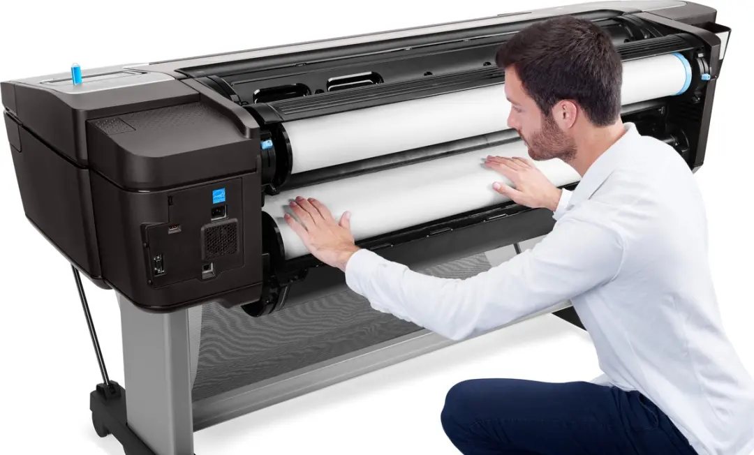 HP Designjet T1700 1VD87A Printer - 44 inch - Zwart