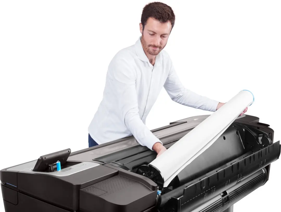 HP Designjet T1700 1VD87A Printer - 44 inch - Zwart