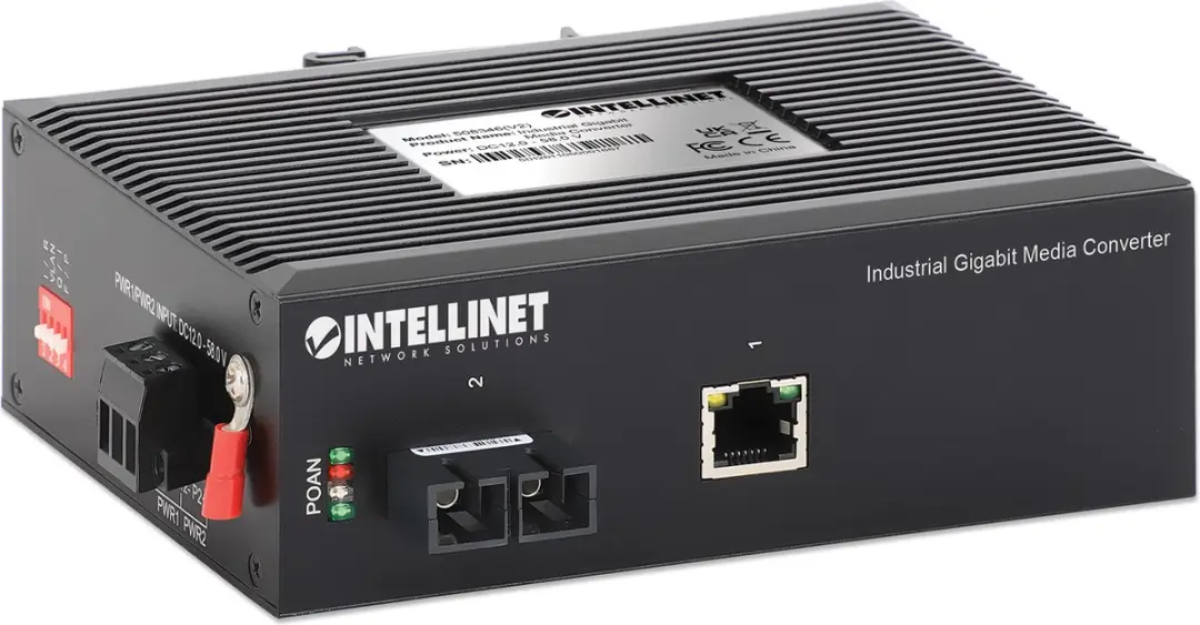 Intellinet 508346 Netwerk Media Converter 1000 Mbit/s - Zwart - afbeelding 6 van 6