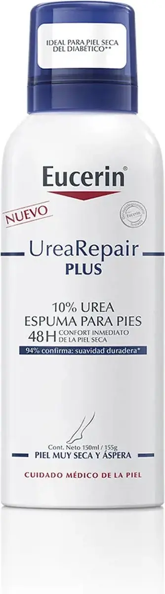 Eucerin Urearepair Plus 10% Espuma Voetcrème 150ml