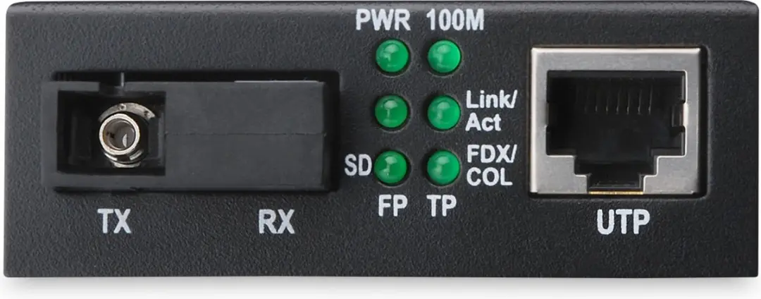 Digitus DN-82123 Netwerk Media Converter 1000Mbit - 1550nm - Zwart - afbeelding 6 van 6