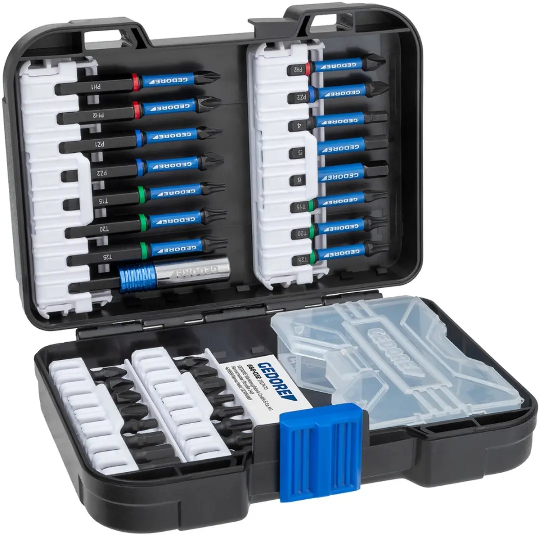 Gedore Torsiebit-set 1/4" PH/PZ/IN/TX - 32-delig