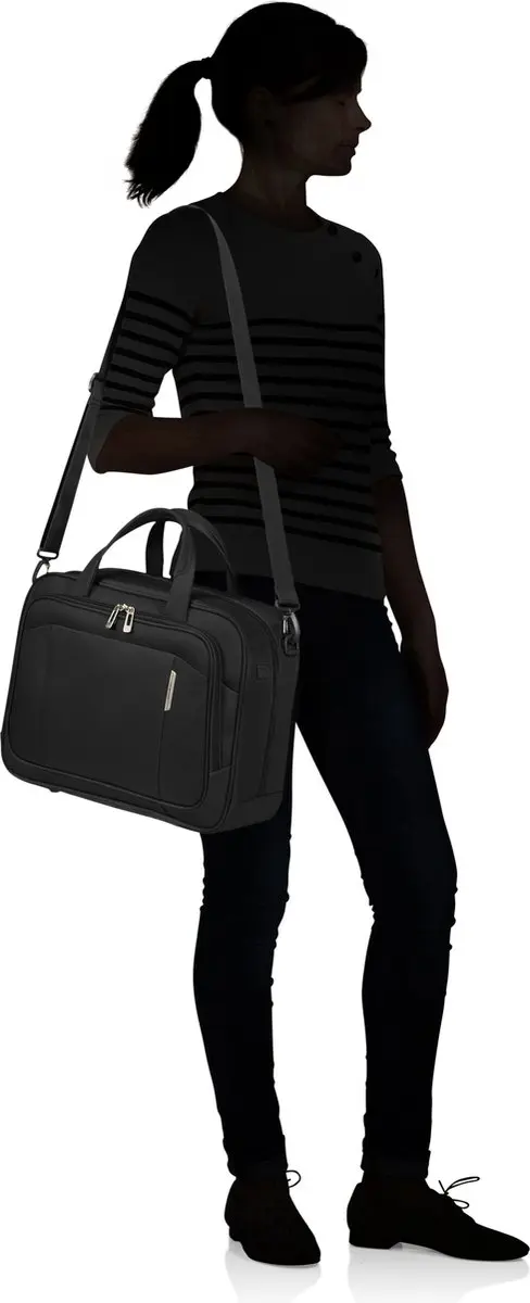 Samsonite Respark Laptopschoudertas 15.6" - Ozone Black