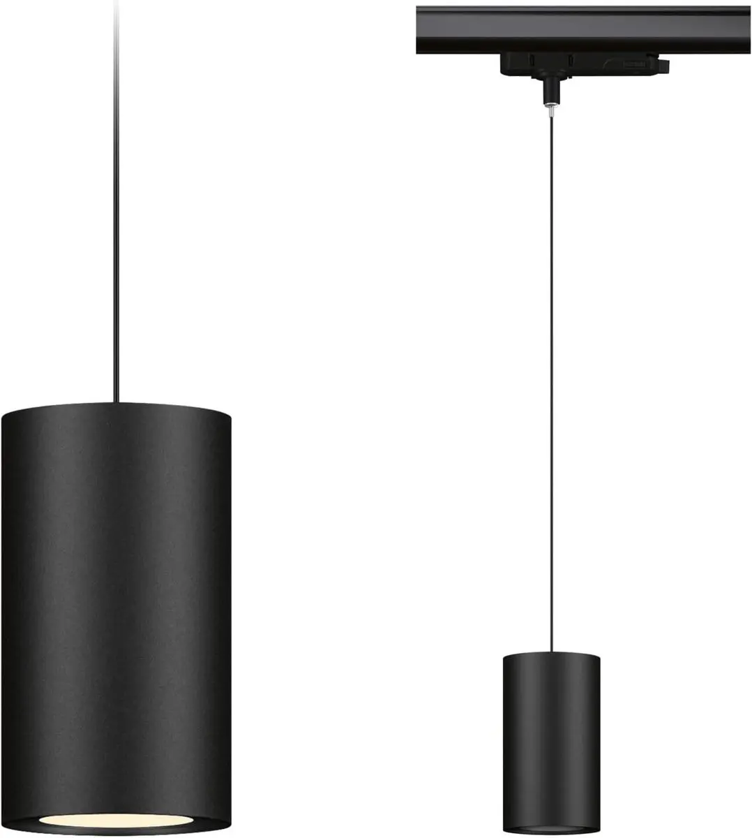 Paulmann ProRail3 Kratos 10W 3000K Pendelspot - Zwart