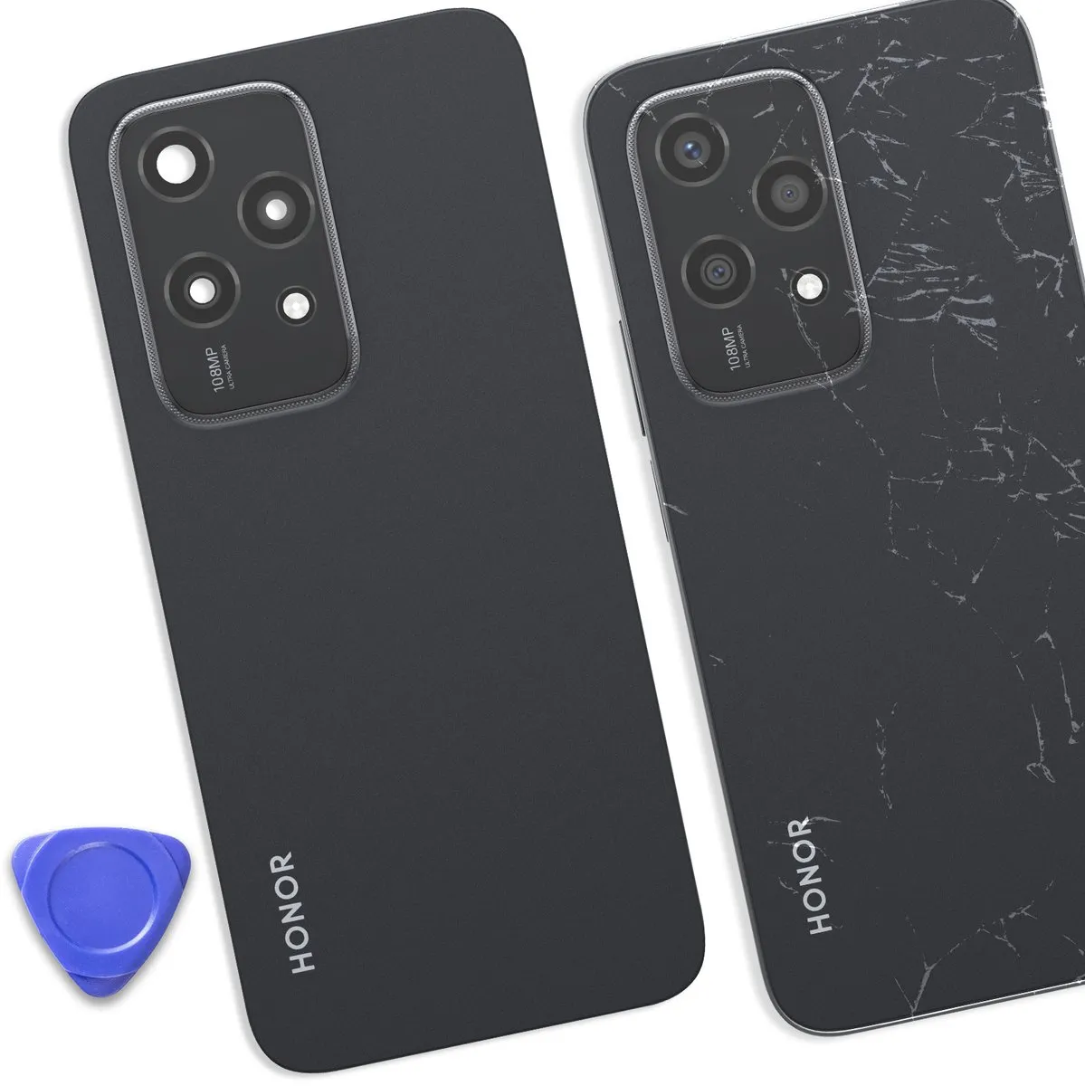 Honor 200 Lite Rugdekking - Achterkant - Zwart