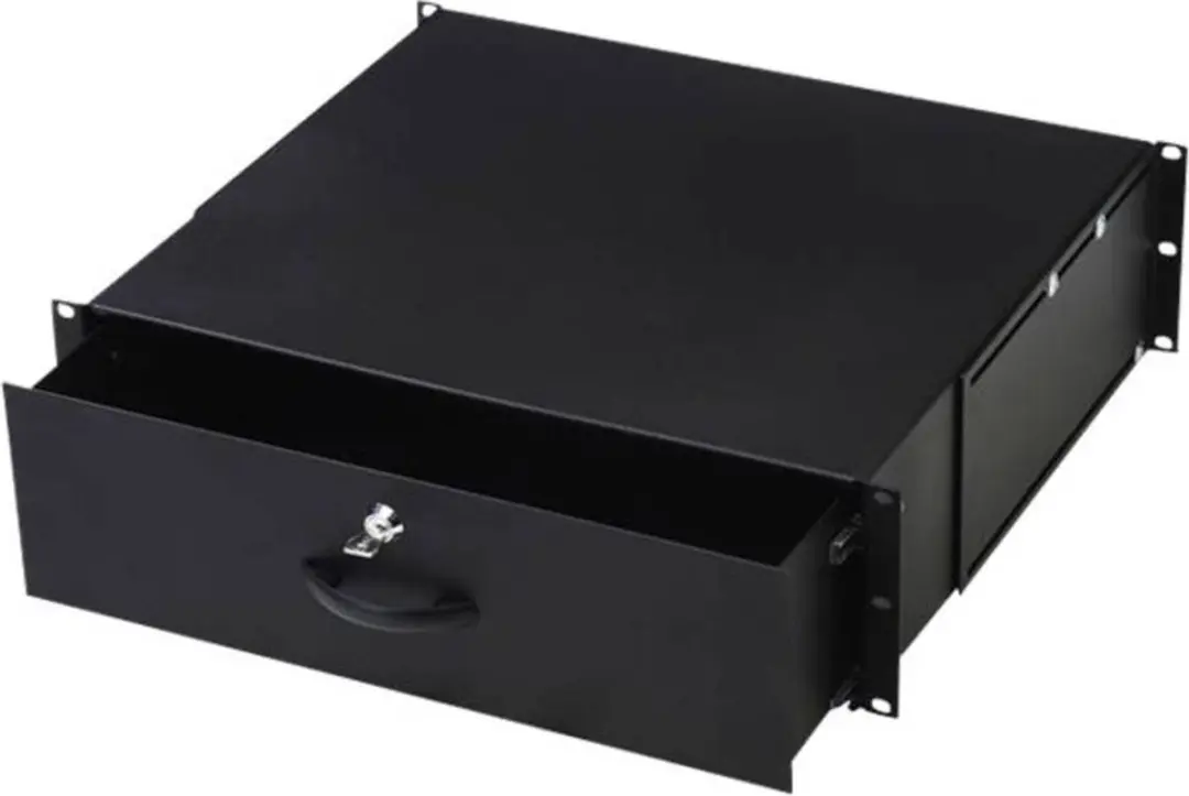 Digitus DN-19 KEY-3U-SW Schuiflade 3HE - Zwart