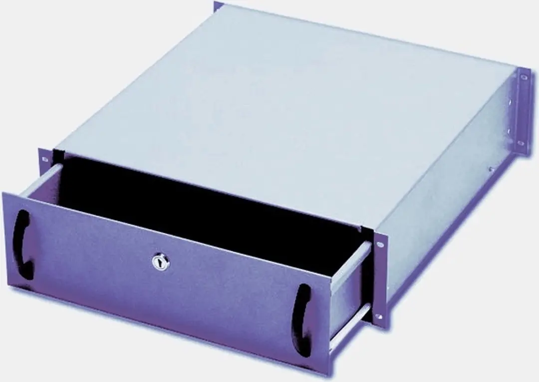 Digitus DN-19 KEY-3U-SW Schuiflade 3HE - Zwart