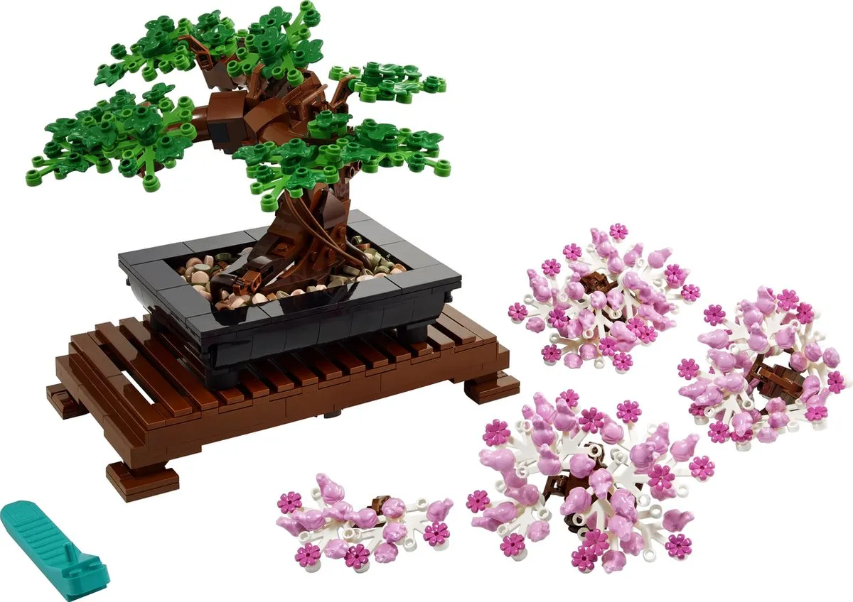 LEGO Icons Bonsaiboompje 10281 - 878 Stukken - Veelkleurig
