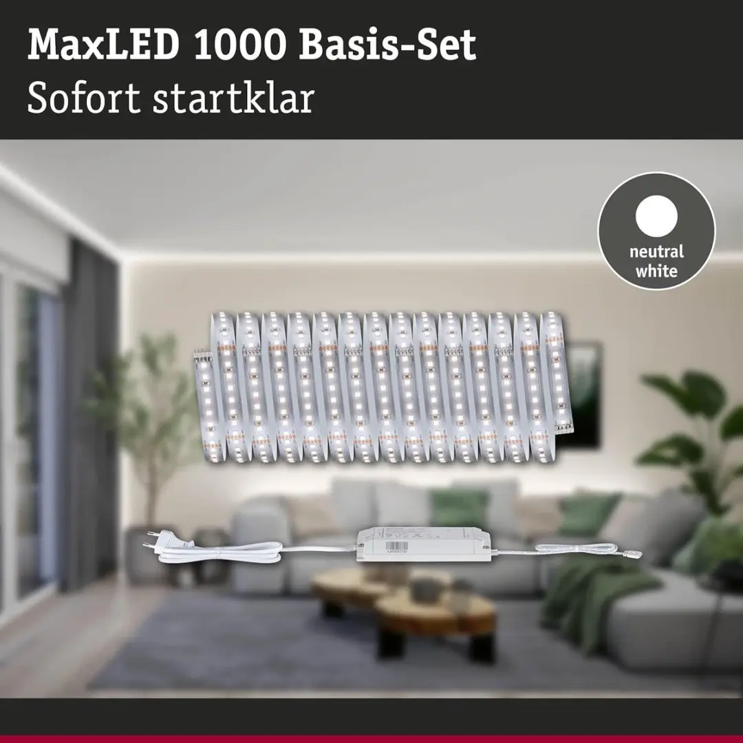 Paulmann MaxLED 1000 LED-strip 5m - 30W - 4000K - afbeelding 3 van 5