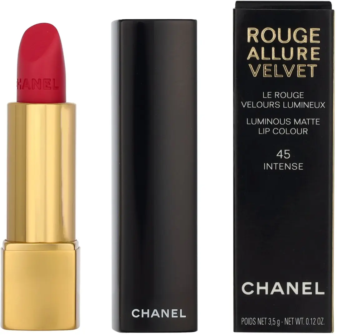 Chanel Rouge Allure Velvet Lipstick 45 - Zwart - 3.5ml