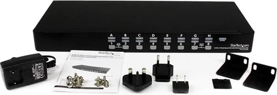 Startech SV1631DUSBU 16-poorts USB KVM-switch - 1U Rack - afbeelding 4 van 4