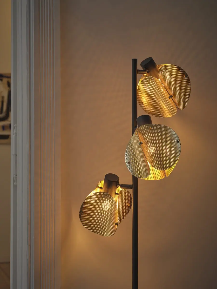 Osram Decor Folded Globe Vloerlamp 3xE27 - Goud