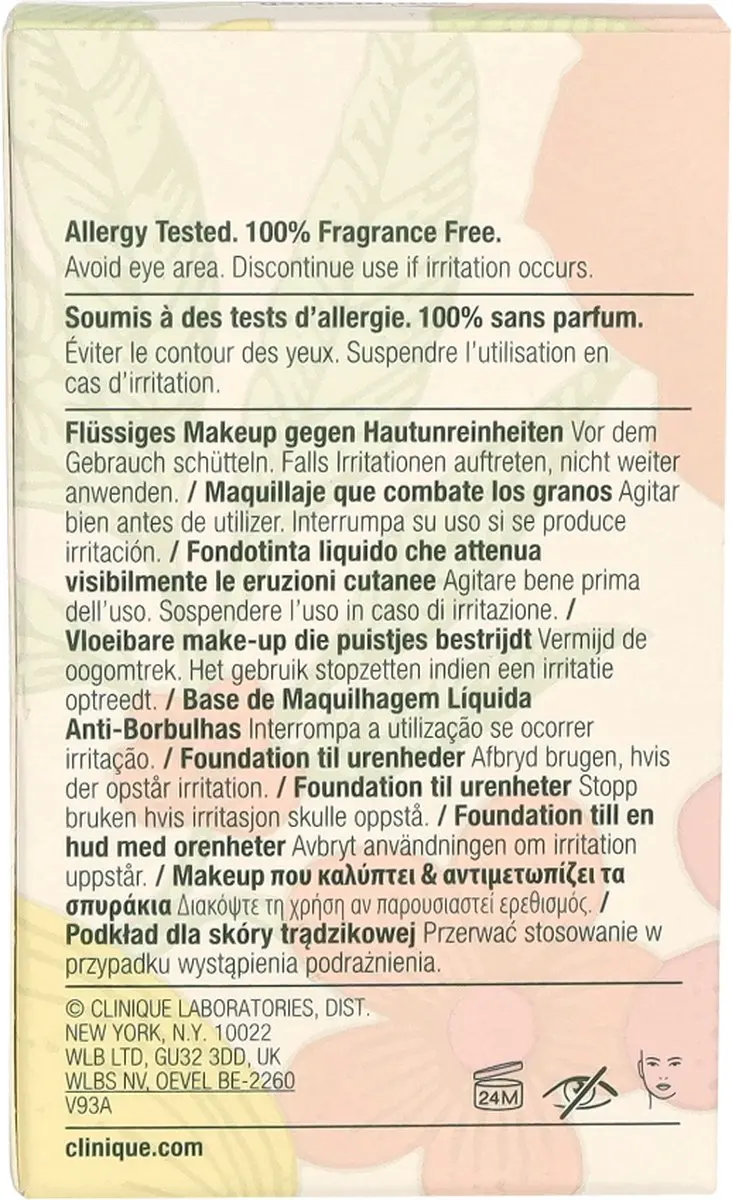 Clinique Anti-Blemish Solutions Liquid Make-Up 30ml - Goud