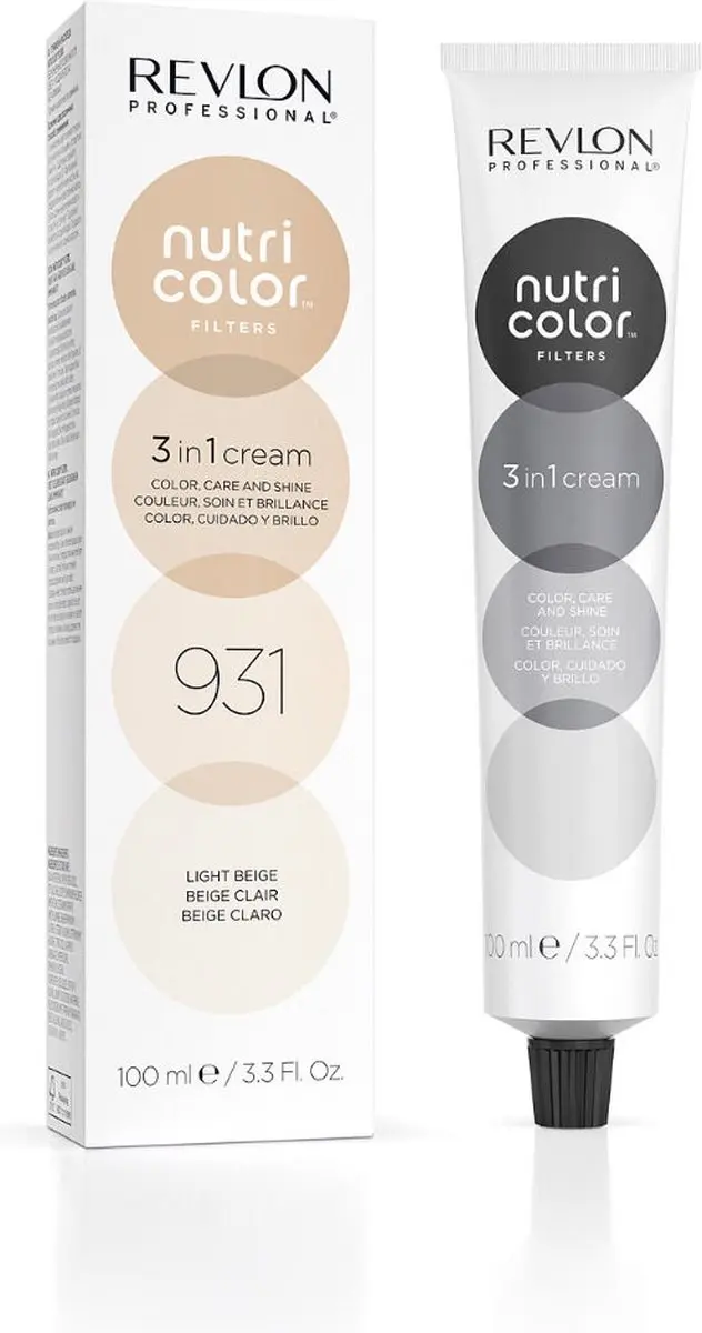 Revlon Nutri Color 931 Permanent Light Beige Kleurcrème 100ml