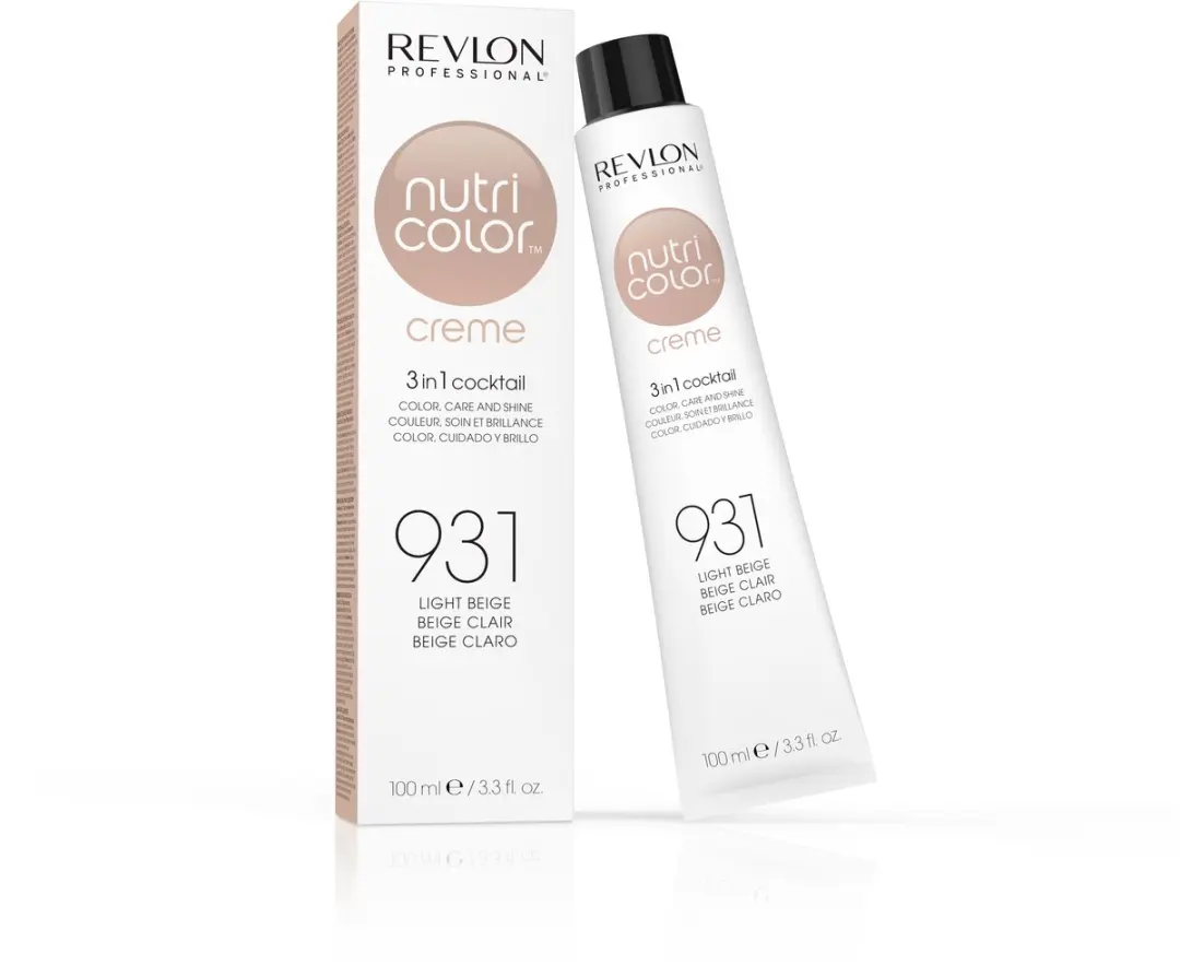 Revlon Nutri Color 931 Permanent Light Beige Kleurcrème 100ml