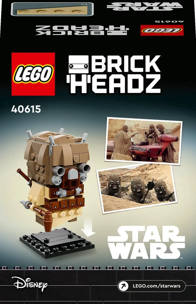 LEGO Star Wars Brickheadz Tusken Raider 40615 - 152 Stukken - afbeelding 6 van 6