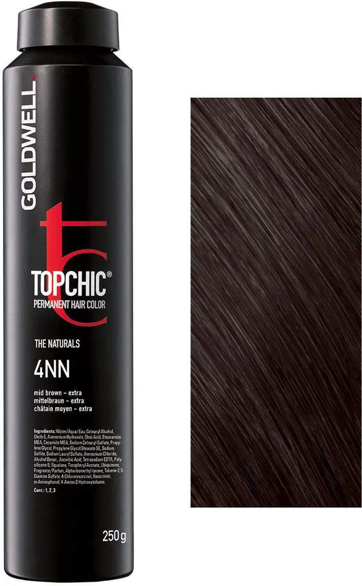 Goldwell Topchic Depot Bus 250ml - Bruin 4NN Permanent