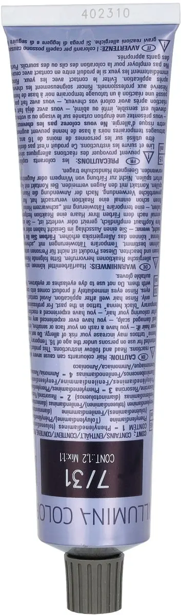 Wella Professionals Illumina Color 7/31 Haarverf 60ml - Zwart