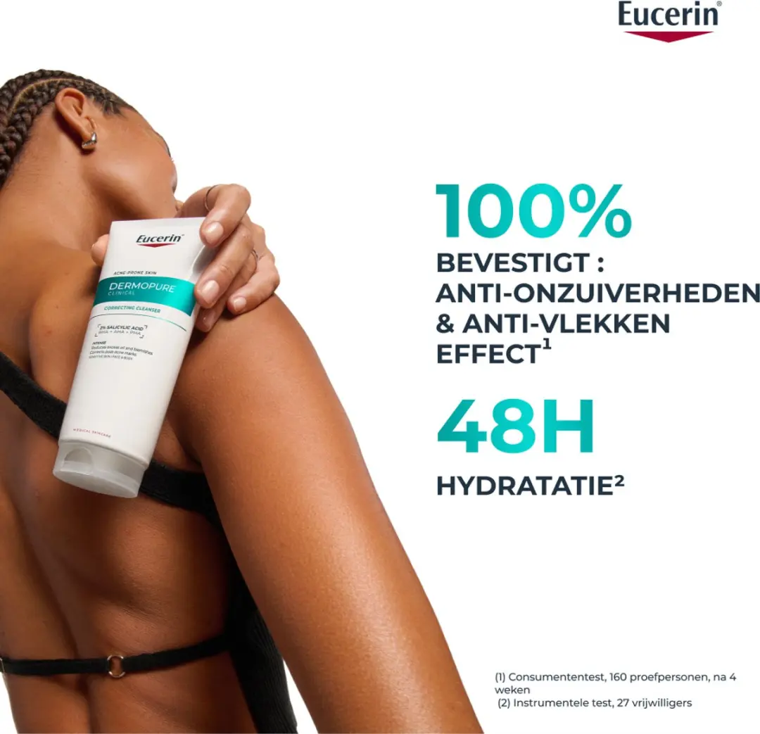 Eucerin DermoPure Clinical Triple Action Lichaamscrème 200ml