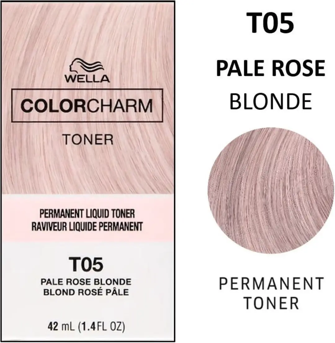 Wella Professionals Color Charm T05 Pale Rose Blonde Toner 179ml