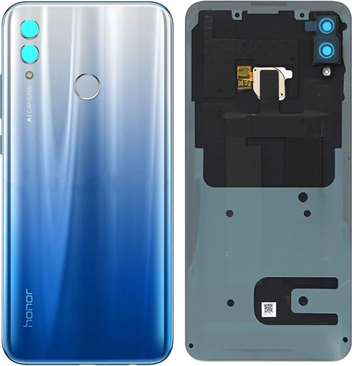 Honor 10 Lite Originele Batterijhoes - Blauw