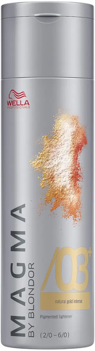 Wella Professionals Magma by Blondor Pigmented Lightener /03+ Natuurlijk Goud Intens - 120ml