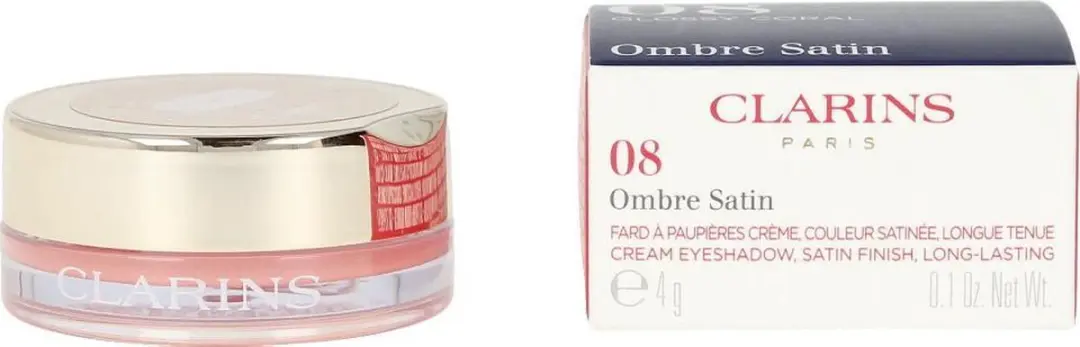 Clarins Ombre Satin Oogschaduw 08 Glossy Coral - 3.4g