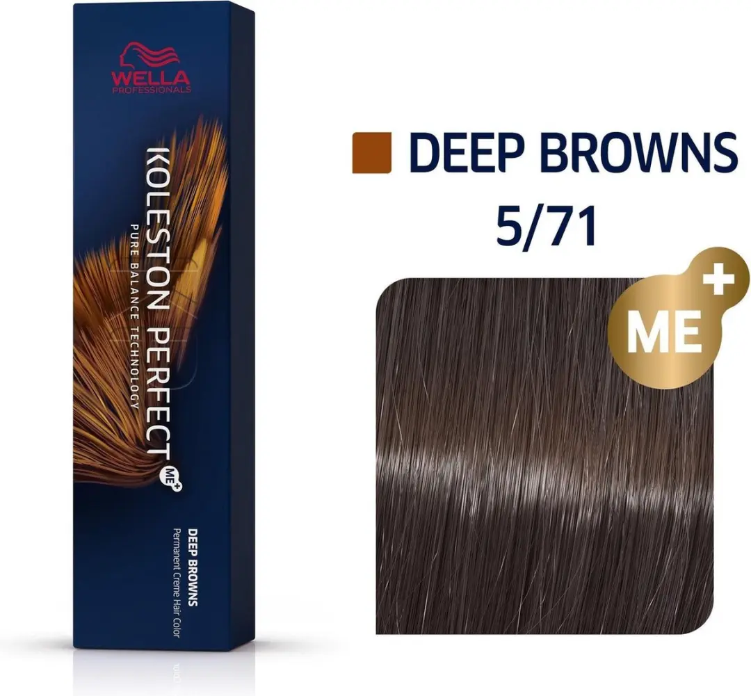 Wella Professionals Koleston Perfect Me+ Haarverf 5/71 Deep Browns 60ml