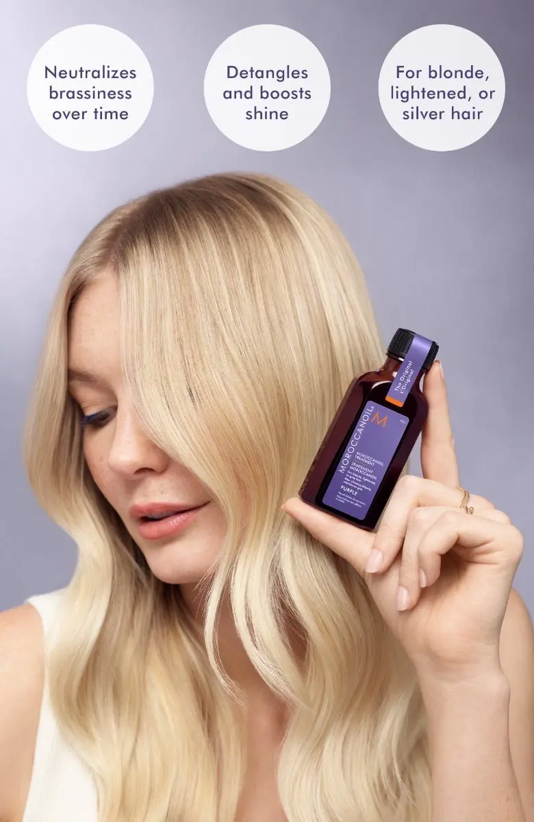 Moroccanoil Treatment Purple 25ml - Gekleurd haar