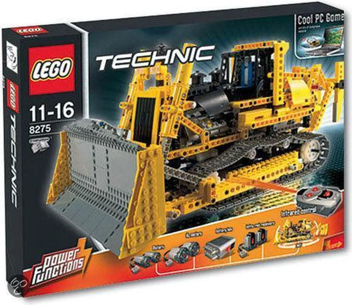 LEGO Technic Gemotoriseerde Bulldozer 8275