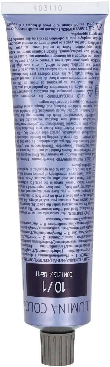 Wella Professionals Illumina Color Haarverf 10/1 - 60ml - Zwart